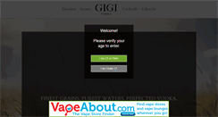 Desktop Screenshot of gigivodka.com