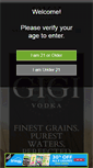 Mobile Screenshot of gigivodka.com